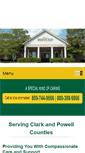 Mobile Screenshot of hospiceeast.com